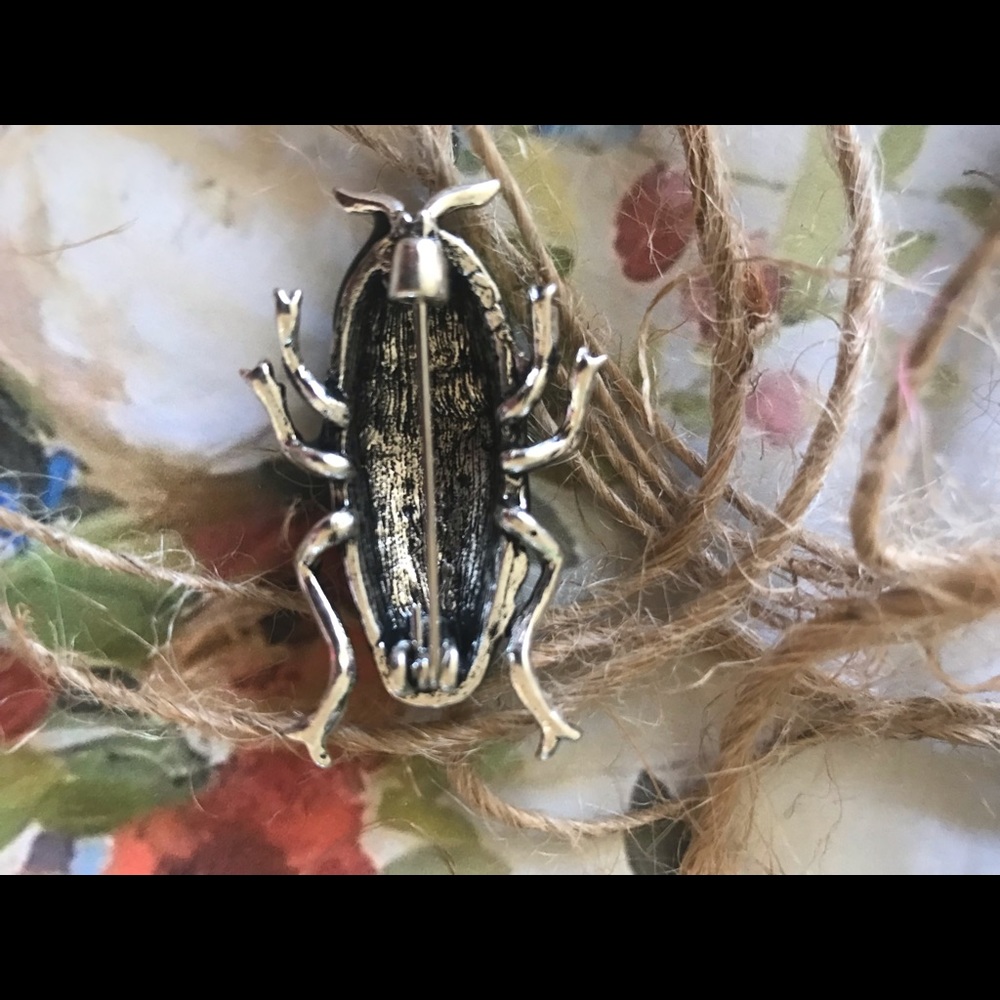 Beetle brooch - Picture 7 of 10